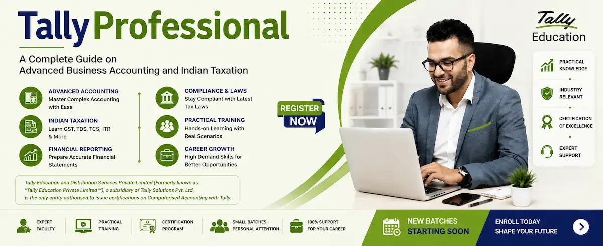 TallyPrime Course In Shimla