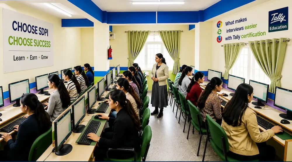 Best computer institute in shimla computer lab SDPI