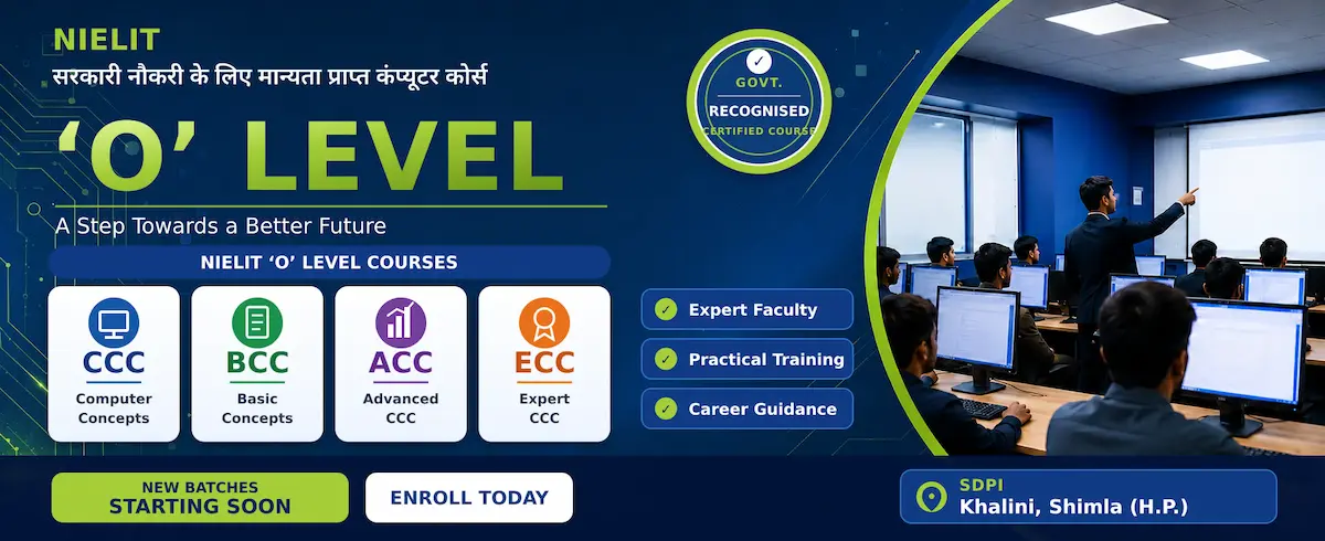O Level Course Slider