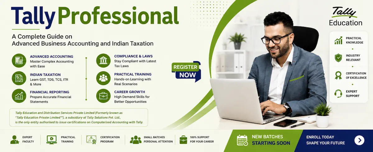 TallyPrime Course In Shimla